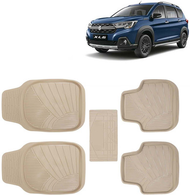 Kingsway PVC Tray Mat For  Maruti Suzuki XL6(Beige)