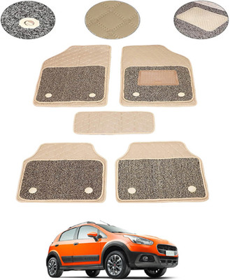 MSNP Leatherite 7D Mat For  Fiat Avventura(Beige)
