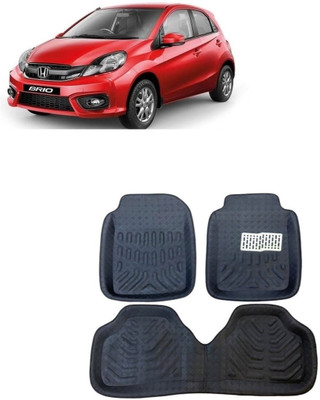 Arnejas Polyutherine 3D Mat For  Honda Brio(Black)