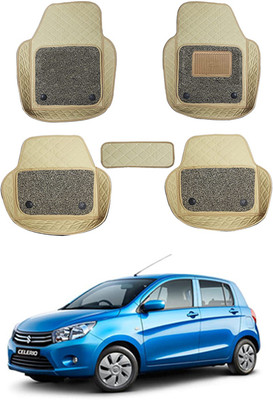 RKPSP Leatherite 7D Mat For  Maruti Suzuki Celerio(Beige)