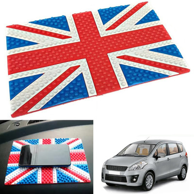 PEEPS STORE Rubber Tray Mat For  Maruti Suzuki Ertiga(Red, Blue)