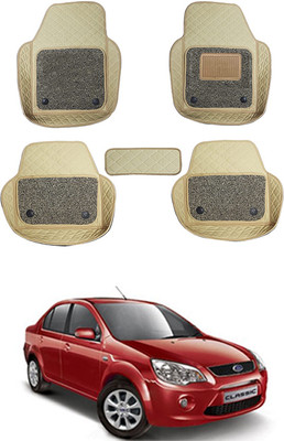AYW Leatherite 7D Mat For  Ford Fiesta Classic(Beige)