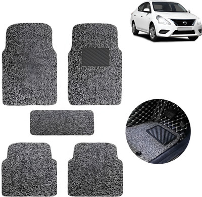 AutoRetail Vinyl Standard Mat For  Nissan Sunny(Grey)
