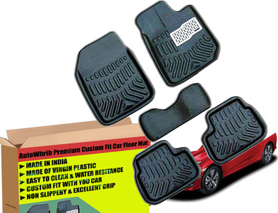 Autowhrib Plastic 3D Mat For  Honda Civic(Black)