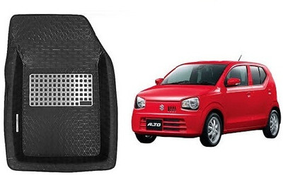 KBTR PVC Tray Mat For  Maruti Suzuki Alto 800(Black)