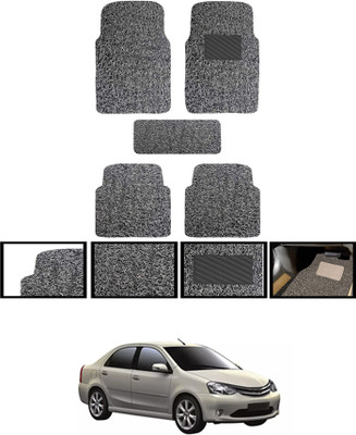 ABJD PVC Standard Mat For  Toyota Etios Liva(Black)