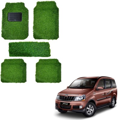 Oshotto Rubber, Plastic Standard Mat For  Mahindra Xylo(Green)