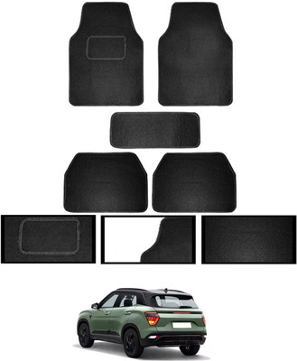 CCMM Fabric Standard Mat For  Hyundai Creta(Black)