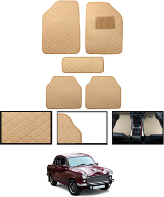 CCMM Leatherite Standard Mat For  HM Ambassador(Beige)