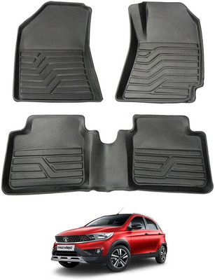 RKPSP PVC Tray Mat For  Tata Tiago(Black)