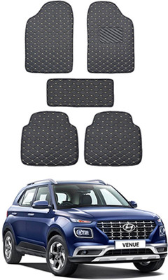 MATIES Leatherite Standard Mat For  Hyundai Venue(Black)