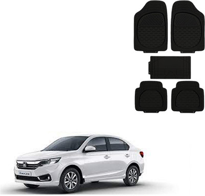 Autorepute Rubber Standard Mat For  Honda Amaze(Black)