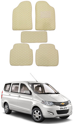 MATIES Leatherite Standard Mat For  Enjoy(Beige)