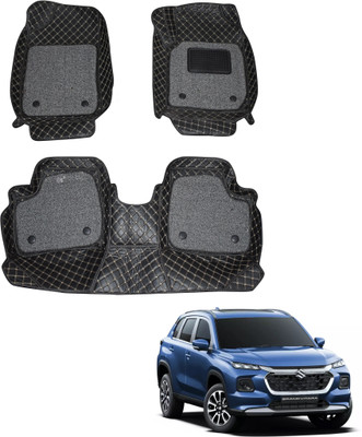 Fit Fly Leather 7D Mat For  Maruti Grand Vitara(Black)