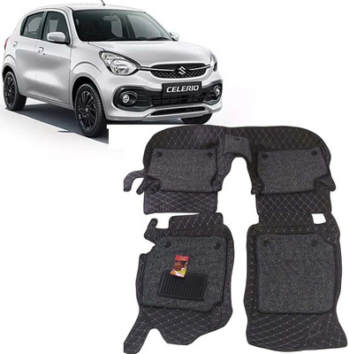 KUNTAIL Leatherite 7D Mat For  Maruti Suzuki Celerio(Black)