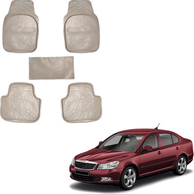 SS FOR YOUR SMART NEEDS Vinyl Standard Mat For  Skoda Laura(Beige)