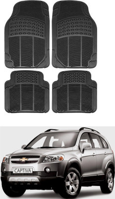 FKOK Rubber, Silicone Standard Mat For  Chevrolet Captiva(Black)