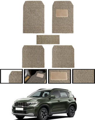 CCMM Fabric Standard Mat For  Kia Sonet(Beige)