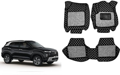 Autorepute Leather 7D Mat For  Hyundai Creta(Black)