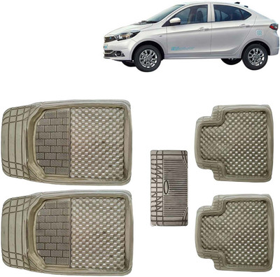 Kingsway PVC Tray Mat For  Tata Tigor EV(Brown)