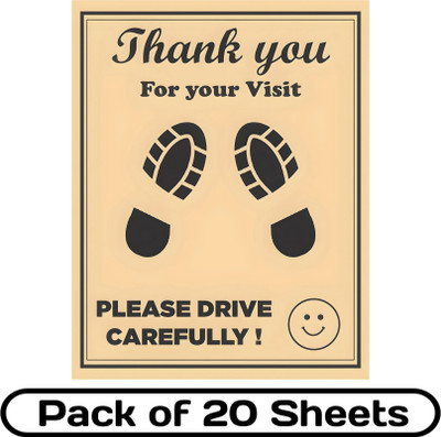 StepSafe Auto Paper Disposable Paper Mat For  Freestyle(Brown)