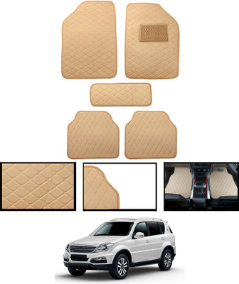 CCMM Leatherite Standard Mat For  Rexton(Beige)