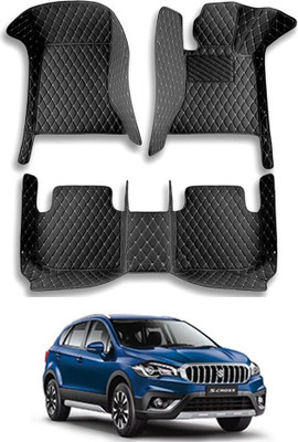 TOFIT ENTERPRISE Leatherite 7D Mat For  Maruti Suzuki S-Cross(Black)
