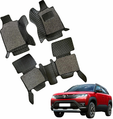 TOFIT ENTERPRISE Leatherite 7D Mat For  Maruti Suzuki New Brezza(Black)
