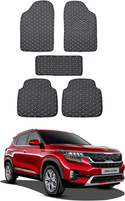 MATIES Leatherite Standard Mat For  Kia Seltos(Black)