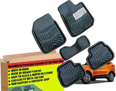 Autowhrib Plastic 3D Mat For  Hyundai Creta(Black)