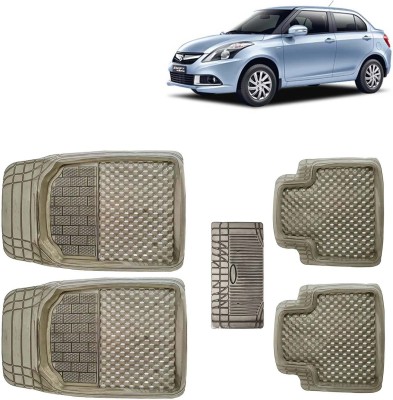 Kingsway PVC Tray Mat For  Maruti Suzuki Swift Dzire(Brown)