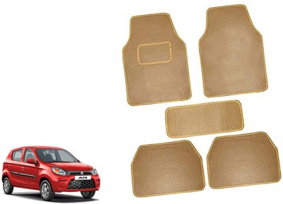 AUTO PEARL Polyester Standard Mat For  Maruti Alto 800(Beige)