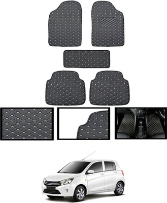 MATIES Leatherite Standard Mat For  Maruti Suzuki Celerio(Black)