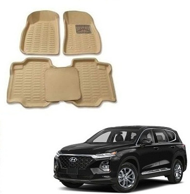 KBTR Plastic 3D Mat For  Hyundai SantaFe(Beige)