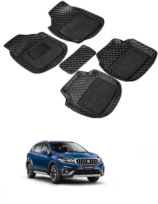 arneja trading company Leatherite 7D Mat For  Maruti Suzuki S-Cross(Black)