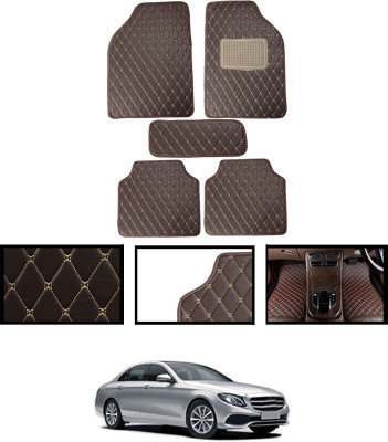 MSNP Leatherite Standard Mat For  Mercedes Benz E220(Brown)