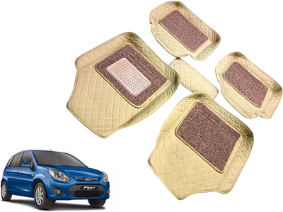 AUTO PEARL Leatherite 7D Mat For  Ford Figo(Beige)