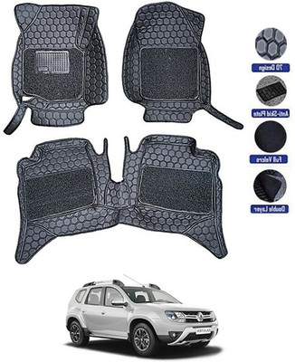 STYLE CHOICE Leatherite 7D Mat For  Renault Duster(Black)