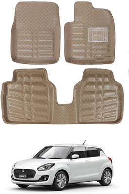 MATIES Plastic 5D Mat For  Maruti Suzuki Swift(Beige)