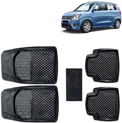 Kingsway PVC Tray Mat For  Maruti Suzuki WagonR(Black)