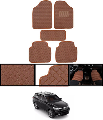 MATIES Leatherite Standard Mat For  Mahindra Alturas G4(Brown)