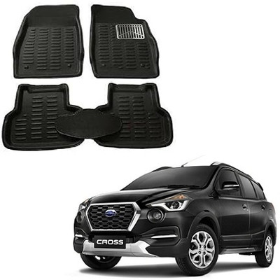 SLSHILPA Plastic 3D Mat For  Datsun NA(Black)
