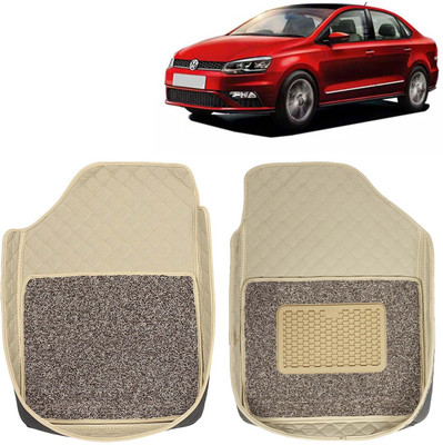 Kingsway Leatherite 7D Mat For  Volkswagen Vento(Beige)