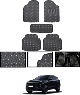 CCMM Leatherite Standard Mat For  Tata Harrier(Black)