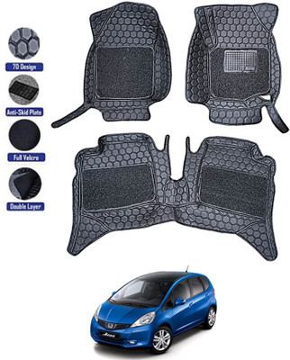 MATIES Leatherite 8D Mat For  Honda Universal For Car(Black)