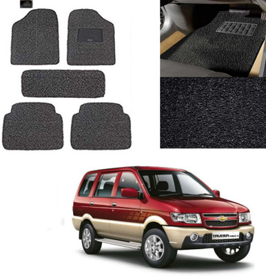 Caysonz PVC Standard Mat For  Chevrolet Tavera(Black)