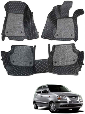 arneja trading company Leatherite 7D Mat For  Hyundai Santro(Black)