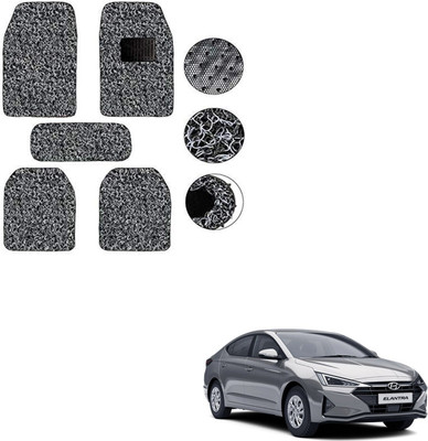 MOTO BEAST Rubber Standard Mat For  Hyundai Elantra(Grey, Black)