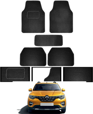 MSNP Fabric Standard Mat For  Renault Universal For Car(Black)