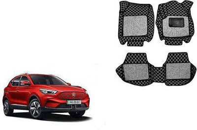 Autorepute Leather 7D Mat For  MG ZS EV(Black)